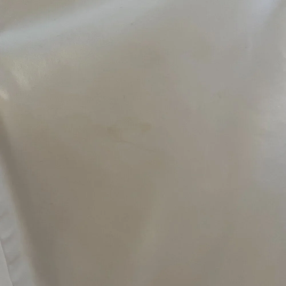 Laundry by Shelli Segal White Cotton Pants with‎ Back Pockets, Size 14